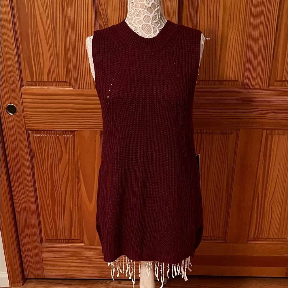 NWT AQUA Sweater Dress/Long Top